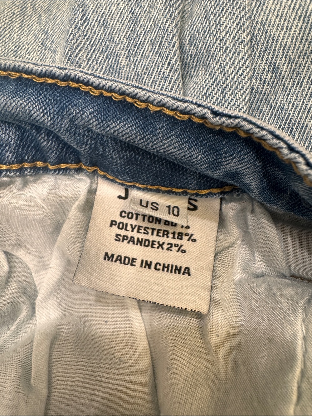 Classic Light Blue Distressed Flare Jeans - Women - Picture 3 of 3